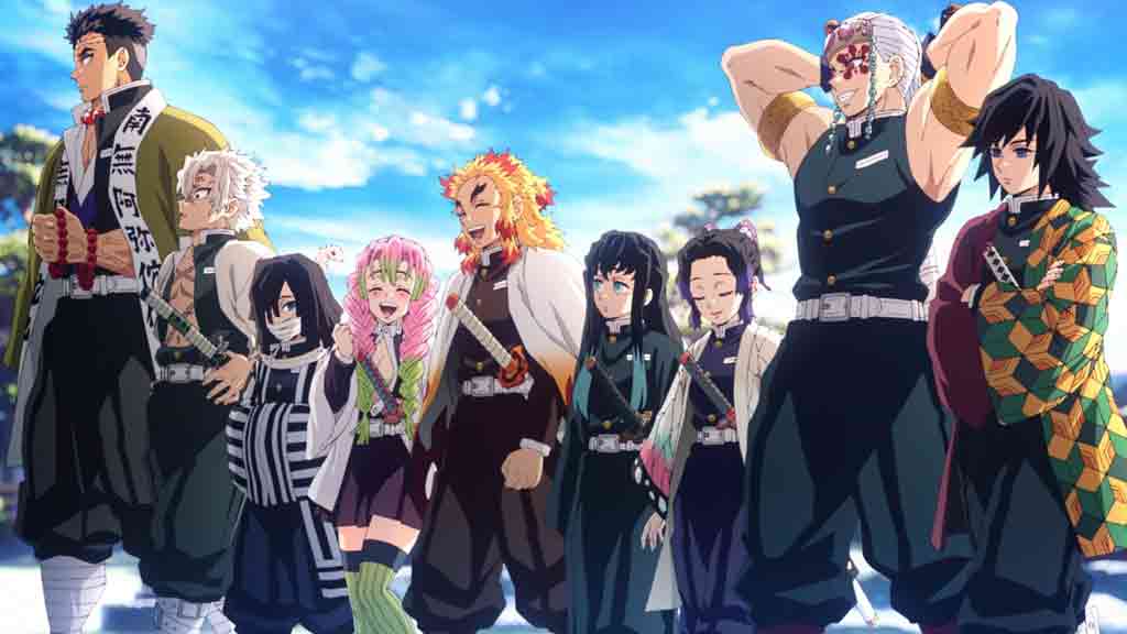Classement des Piliers Demon Slayer?