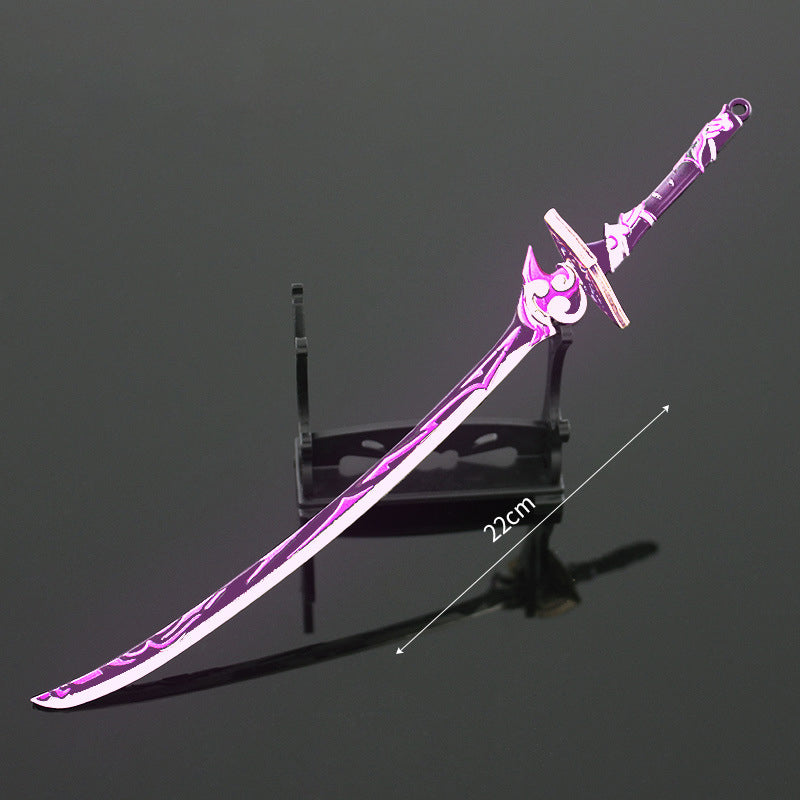 MINI EPEE RAIDEN SHOGUN GENSHIN IMPACT