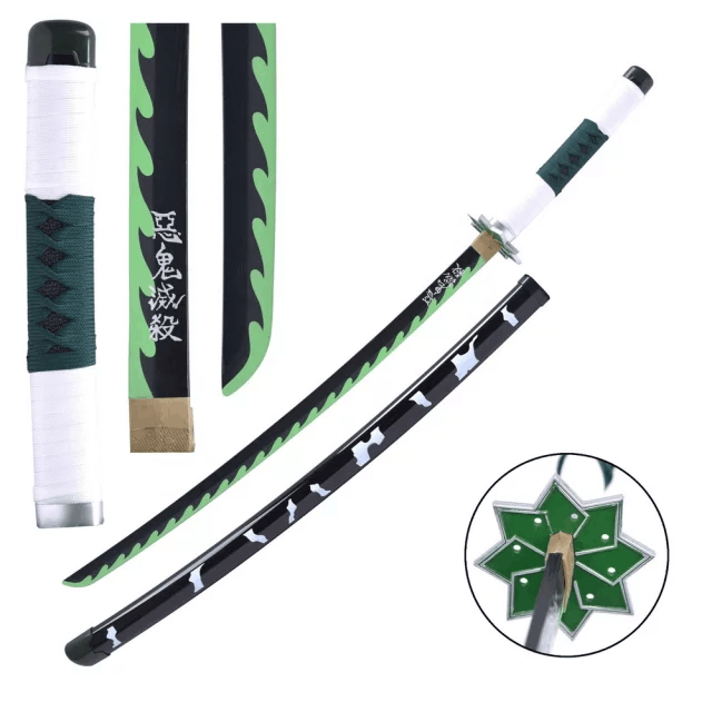 KATANA SANEMI DEMON SLAYER EN BOIS