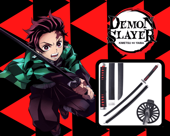 KATANA TANJIRO DEMON SLAYER EN BOIS
