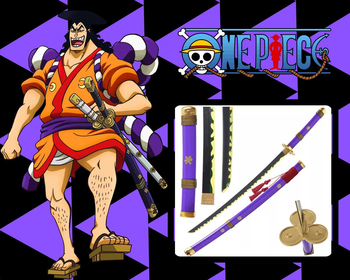 KATANA ENMA EN BOIS ONE PIECE