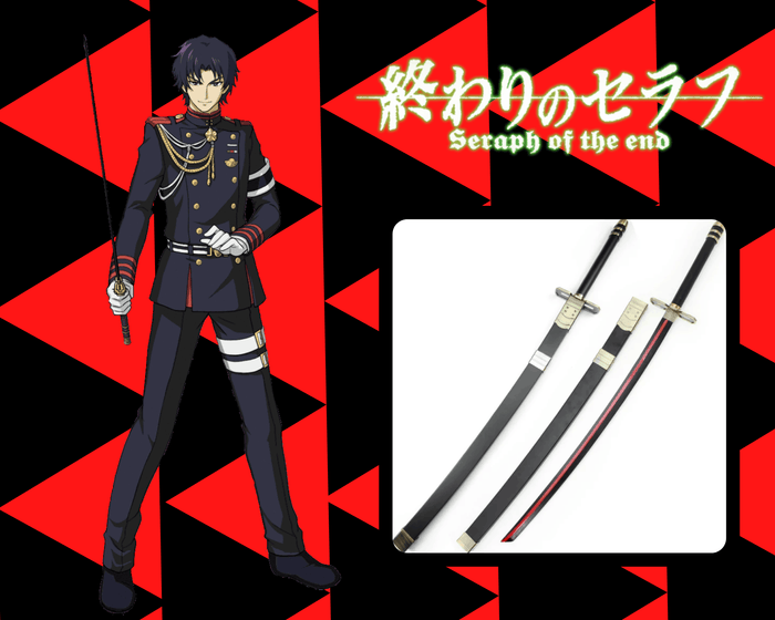 KATANA GUREN ICHINOSE OWARI NO SERAPH EN BOIS