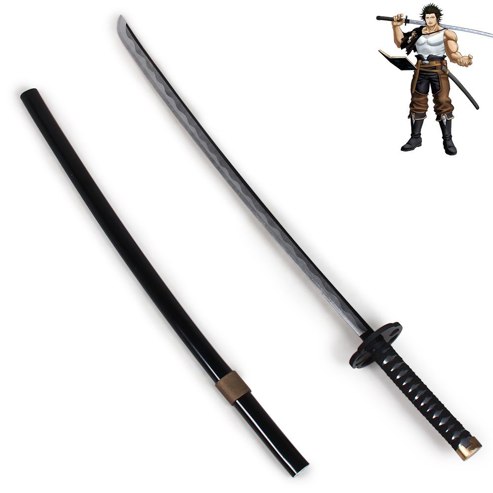KATANA YAMI SUKEHIRO EN BOIS BLACK CLOVER
