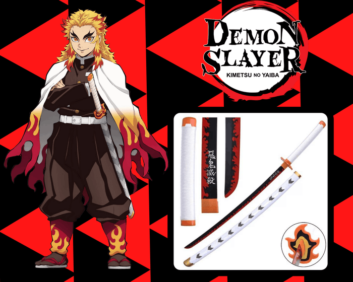 KATANA RENGOKU DEMON SLAYER EN BOIS