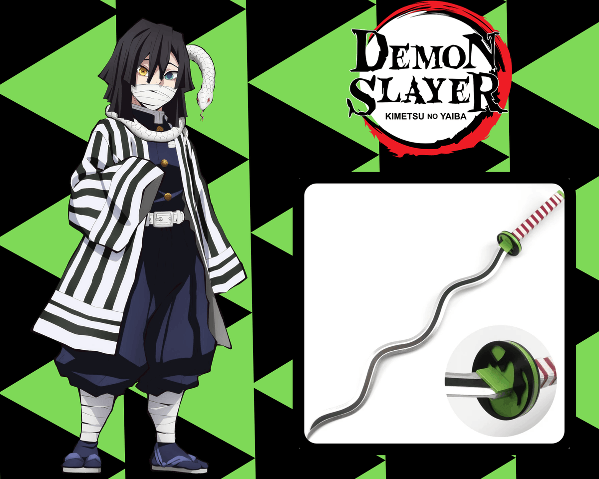 KATANA OBANAI IGURO DEMON SLAYER EN BOIS