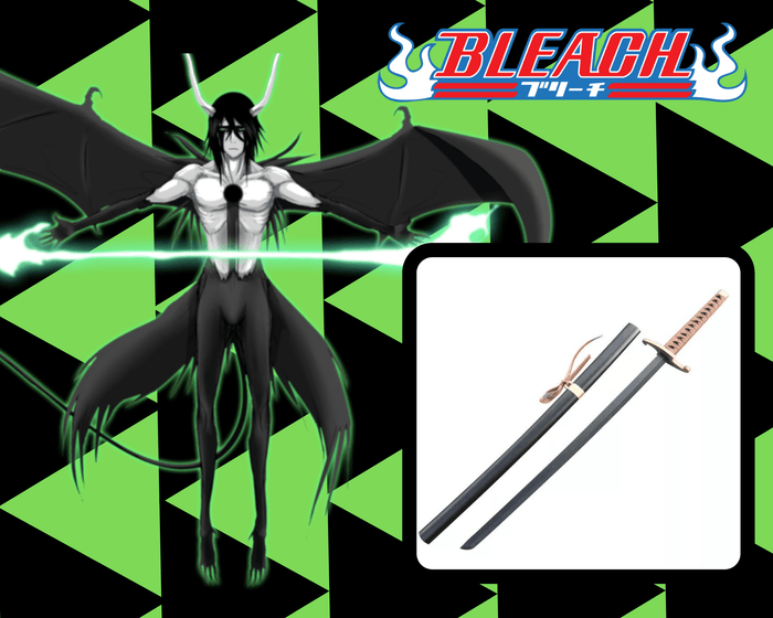 KATANA ULQUIORRA BLEACH EN BOIS