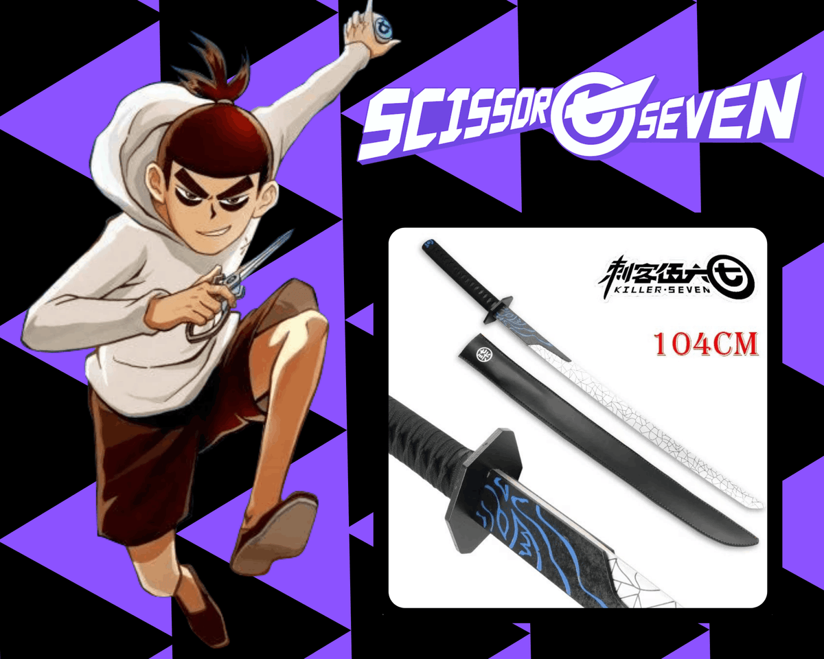 KATANA SEVEN SCISSOR SEVEN EN BOIS
