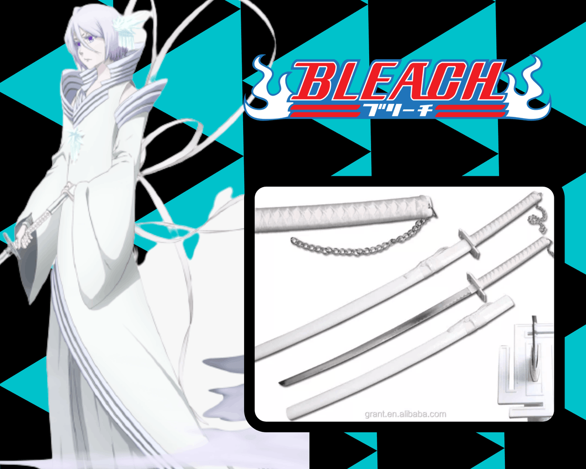 KATANA RUKIA BLEACH EN BOIS