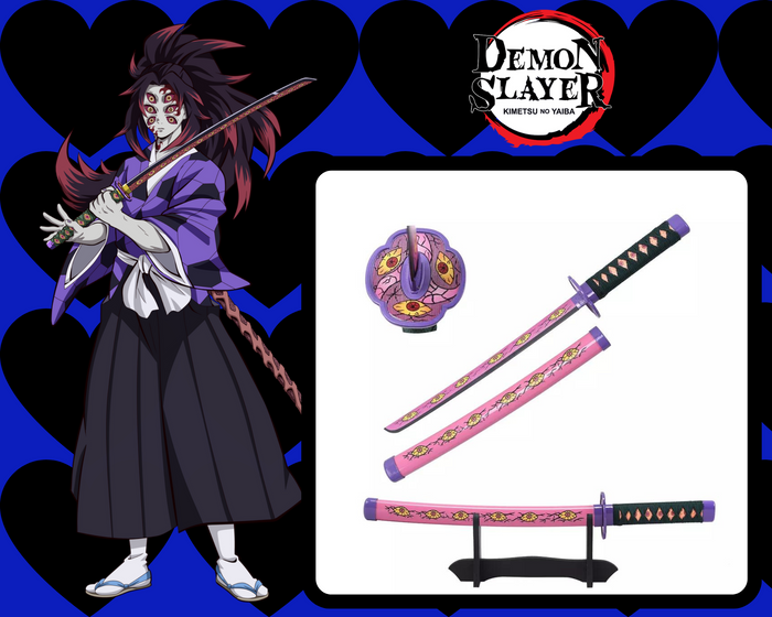 WAKIZASHI KOKUSHIBO EN BOIS DEMON SLAYER