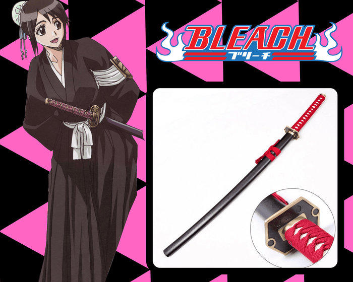 KATANA TOBIUME HINAMORI MOMO BLEACH EN BOIS