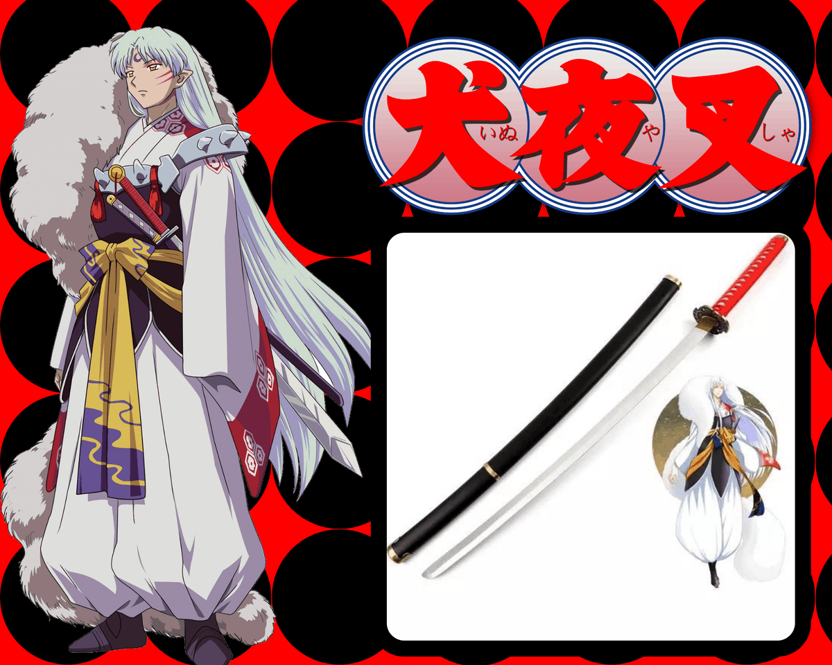 KATANA SESSHOUMARU TENSEI INUYASHA EN BOIS