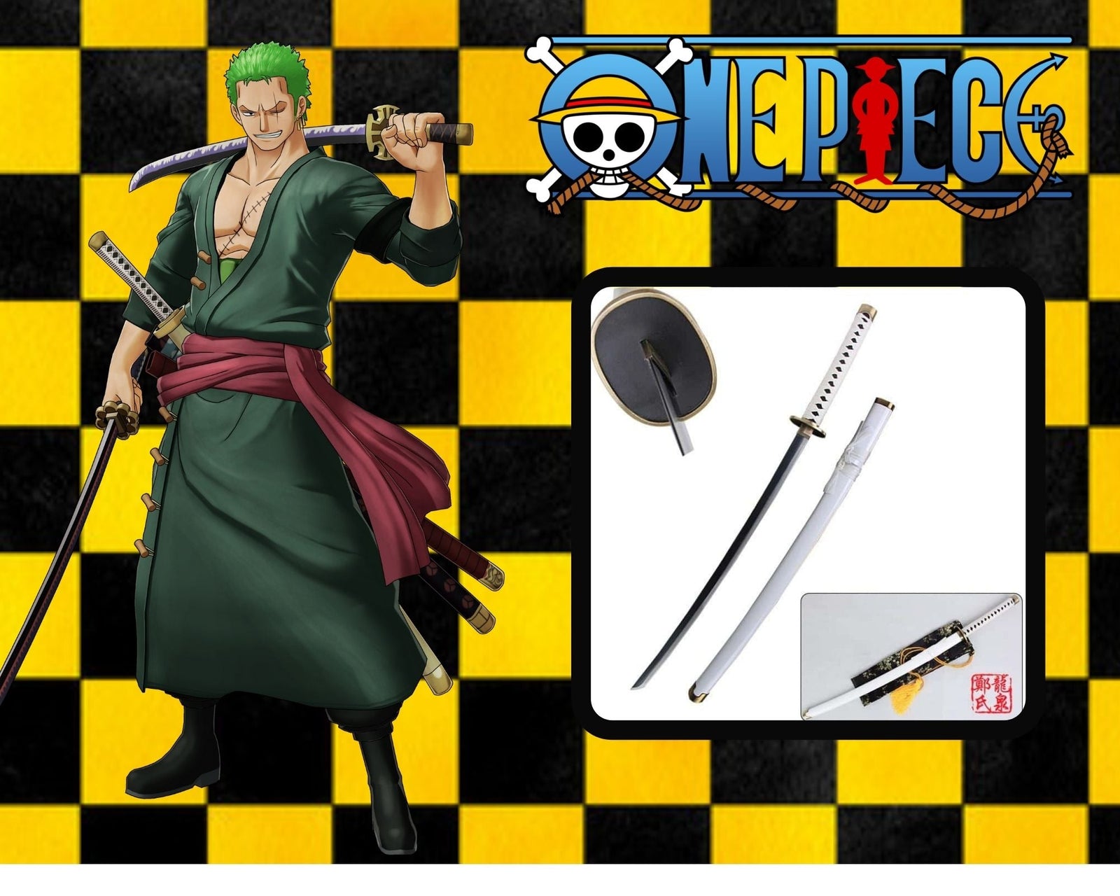 KATANA ZORO WADO ICHIMONJI ONE PIECE