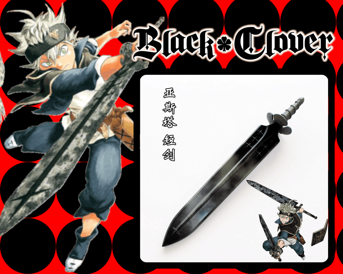 EPEE DRAINA ASTA PVC BLACK CLOVER