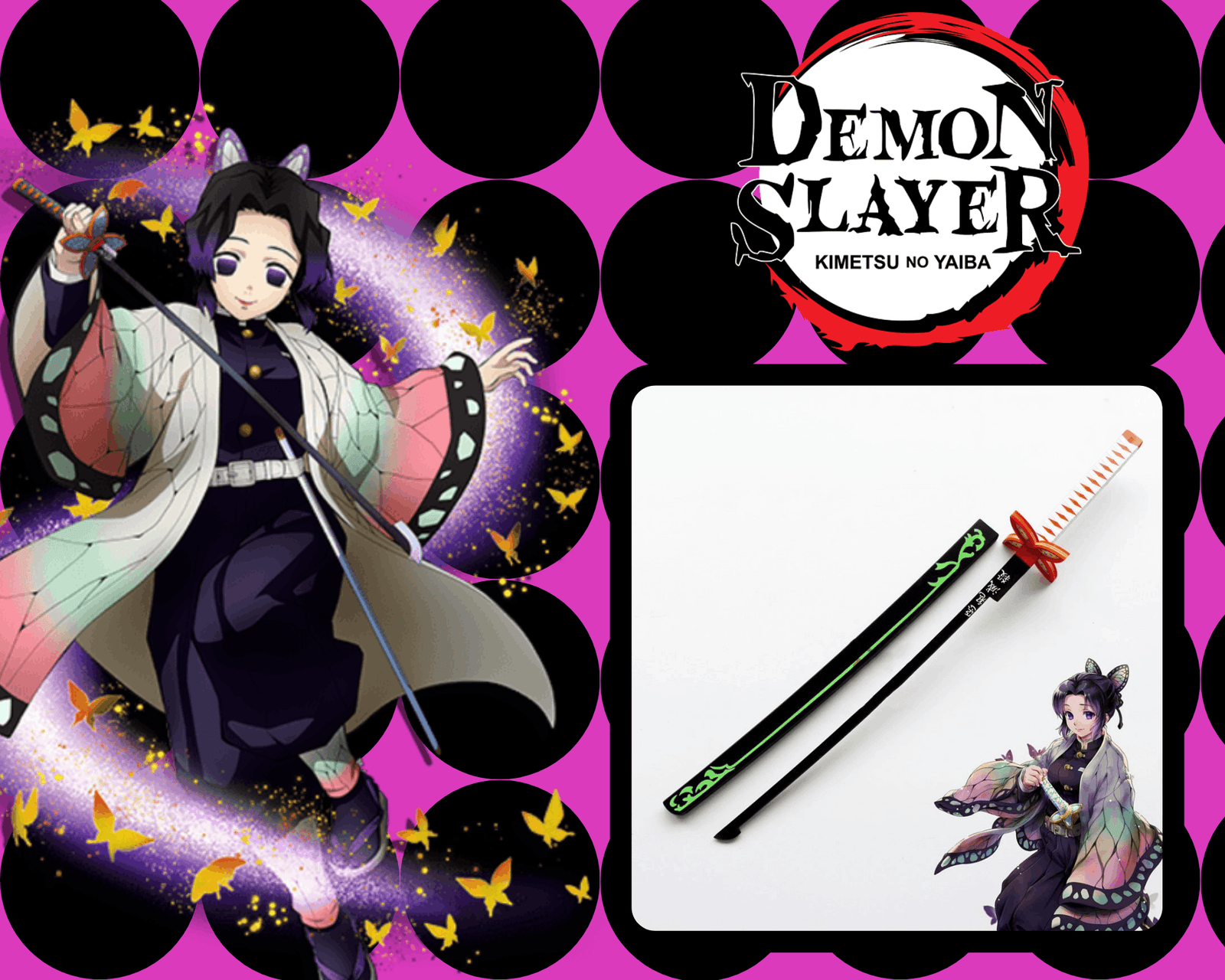 KATANA KANAO DEMON SLAYER EN PVC