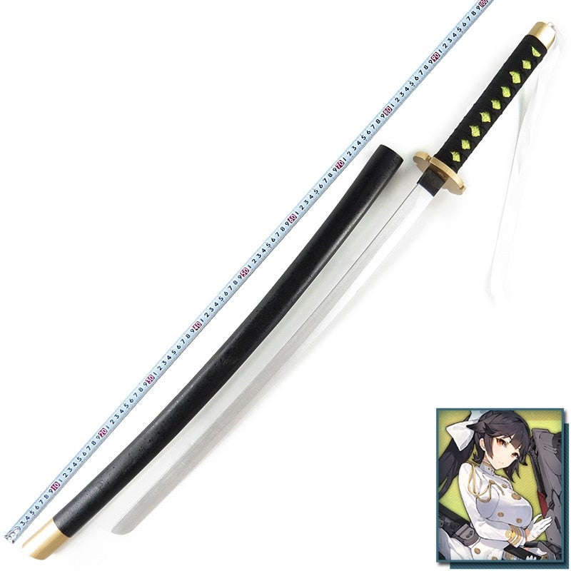 KATANA TAKAO EN BOIS AZUR LANE