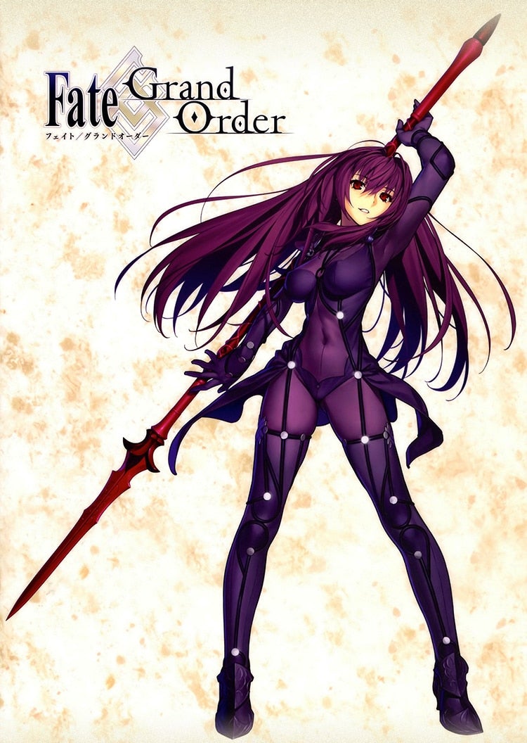 LANCE SCATHACH FATE GRAND ORDER EN PLASTIQUE